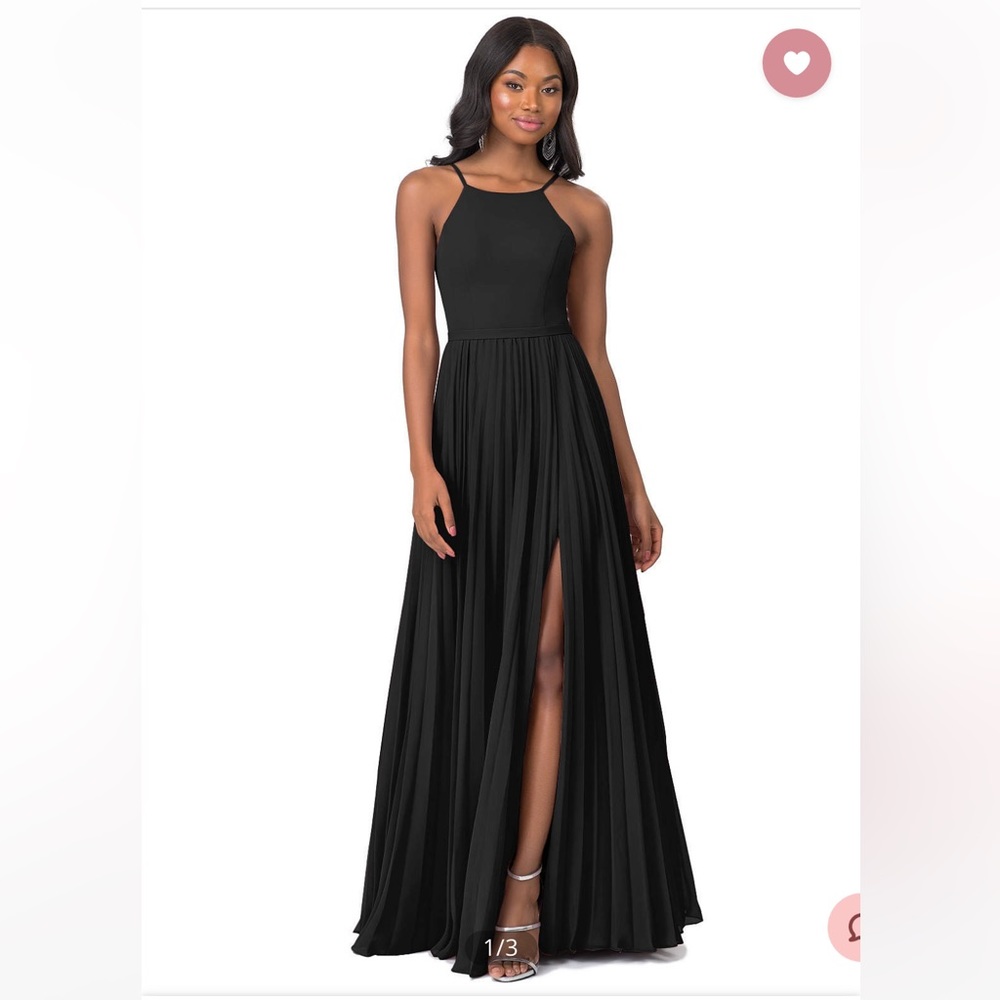 Azazie, NWT, Size 0, Black, Azazie Lenon Dress